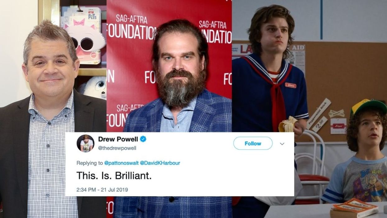 Patton Oswalt And David Harbour As Kids Look Like The Spitting Image of Dustin And Steve From 'Stranger Things'–And People Are Shook