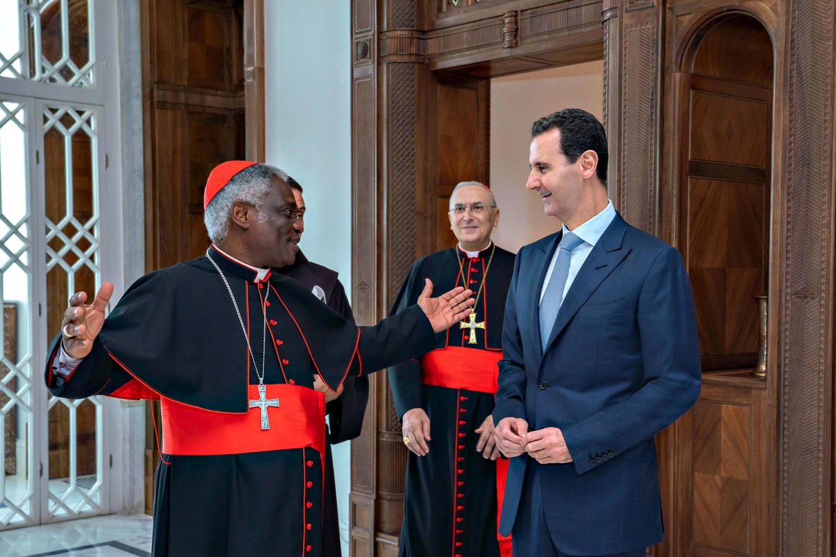 Francesco riscende in campo per la Siria