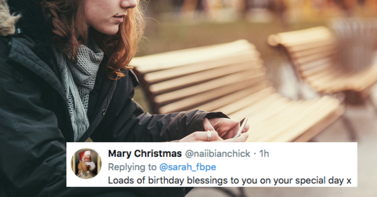 Woman Having A Rough Time Asks Twitter For Some Birthday Wishes, And Strangers Deliver Big To Lift Her Spirits
