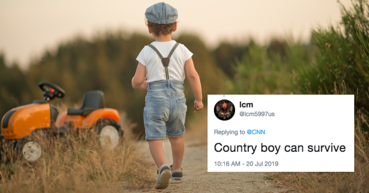 It Turns Out A Missing Minnesota Two-Year-Old Drove Himself To The County Fair On His Toy Tractor
