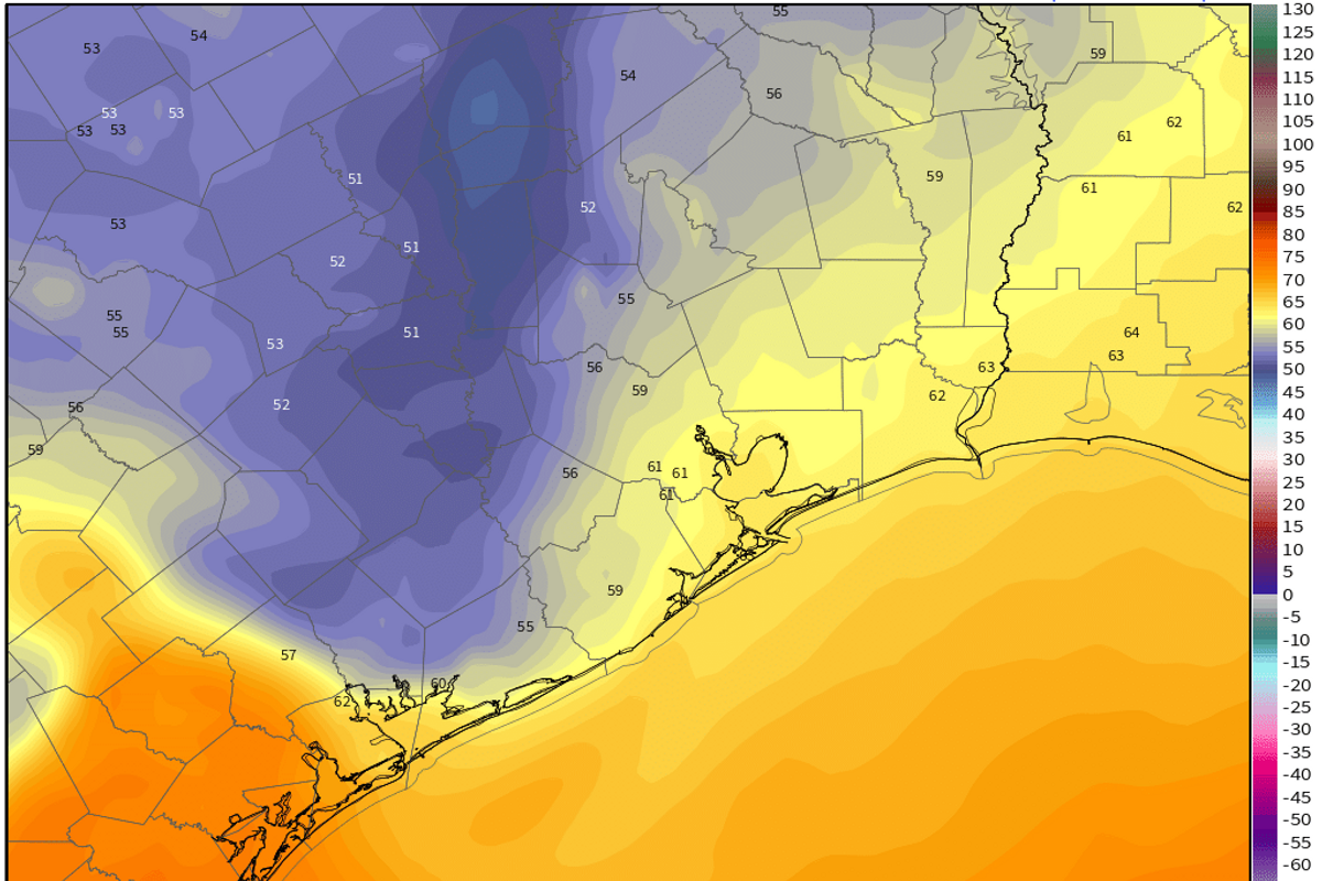 An extraordinarily rare July front is on the way