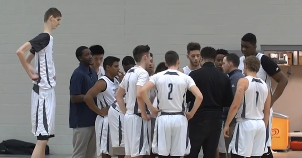 This 7’7” Basketball Player Would Be The Tallest In The NBA...And He’s Only 16