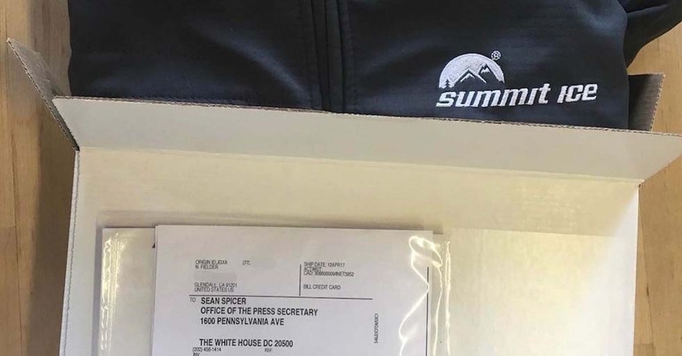 Comedian Nathan Fielder Sent Sean Spicer A Very Appropriate Gift Following The Spokesman’s Assad-Hitler Comments
