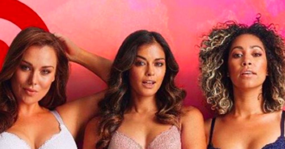 These Australian Target Ads Feature Full-Figured Women in Lingerie