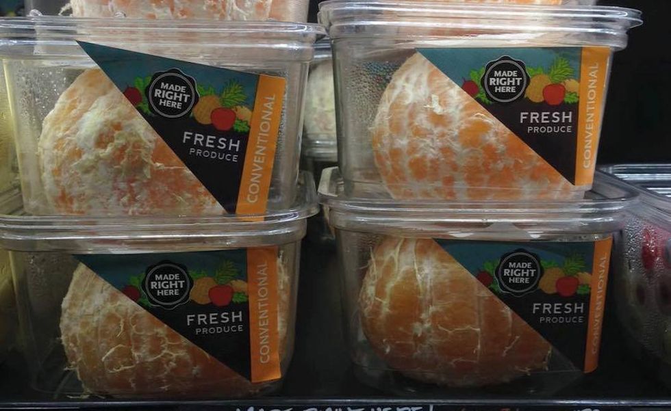 Should Supermarkets Sell Pre-Peeled Fruit?