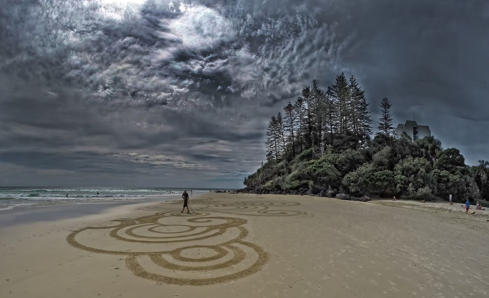 ‘Sand Painting’ Artist Tony Plant on Finding His Place in a Landscape