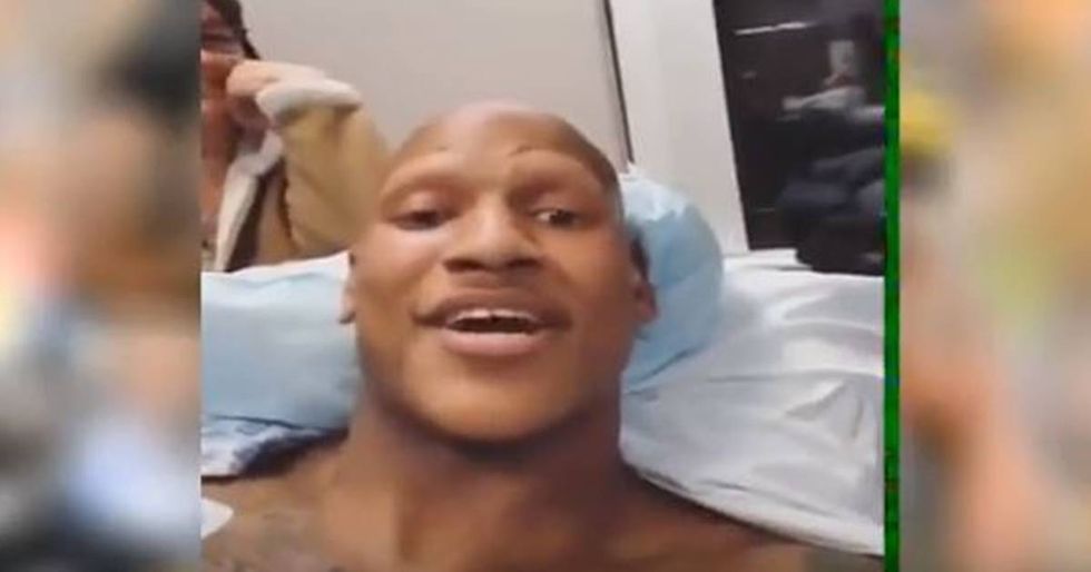 Injured Steelers Linebacker Ryan Shazier Congratulates Team On Clinching Title From His Hospital Bed