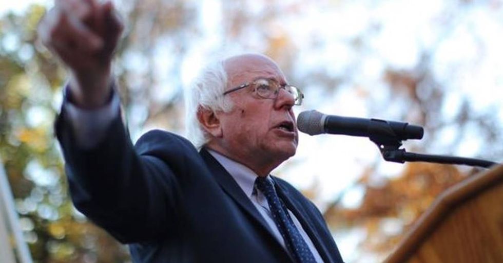Bernie Rips House Science Committee's Climate-Change Denial Tweet