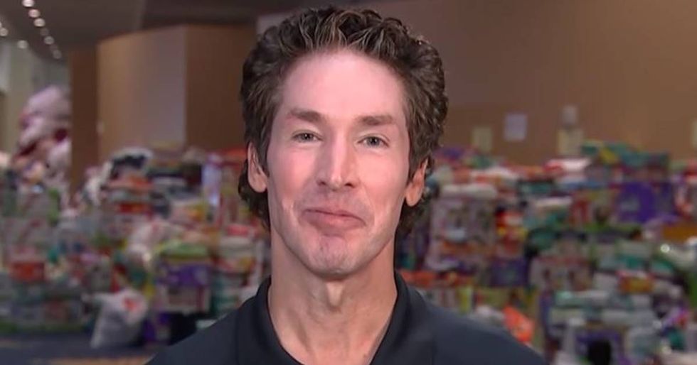 Joel Osteen Can’t Get His Story Straight On Why He Didn’t Offer His Megachurch As A Shelter