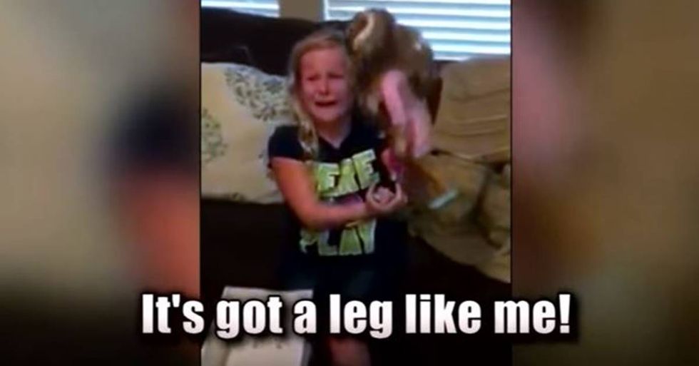 Company Helps Young Amputees By Fitting Dolls With Prosthetic Limbs