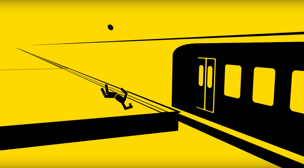 These New Subway Safety Ads Will Haunt Your Dreams