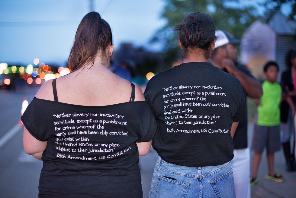 Scenes of Solidarity in Falcon Heights