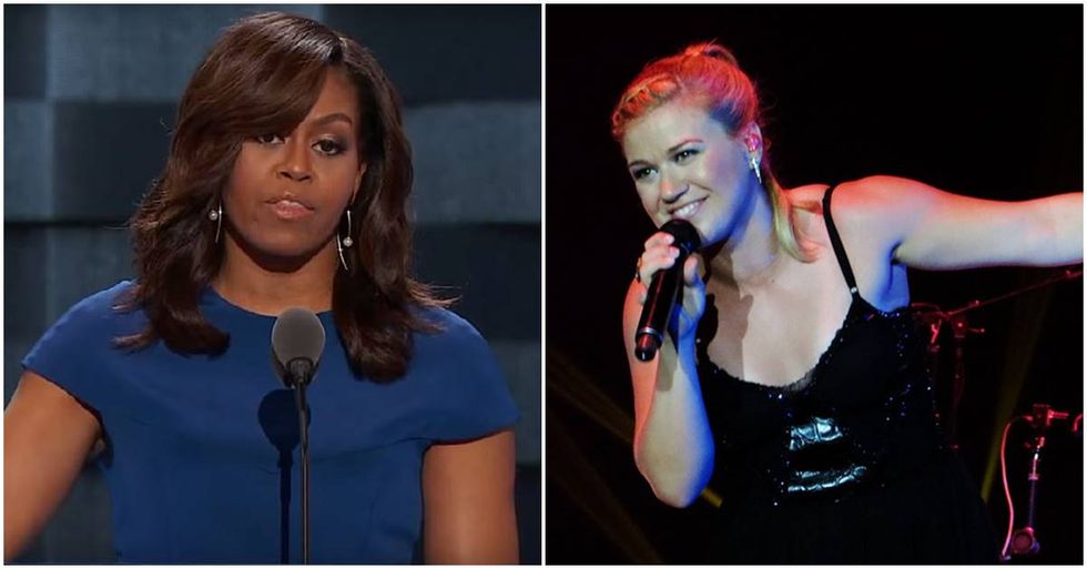 Kelly Clarkson Shuts Down Michelle Obama Troll
