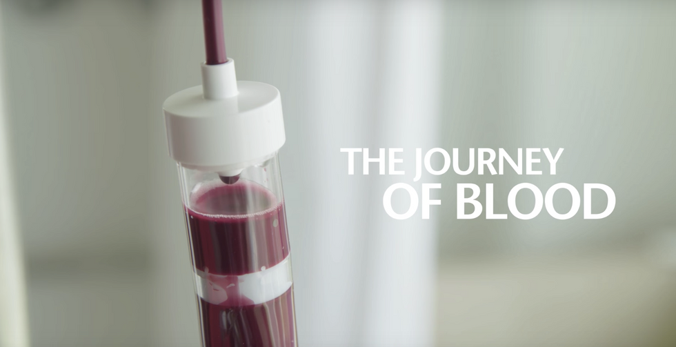 This Behind-The-Scenes Video Shows The Journey Of Blood From Donation To Recipient