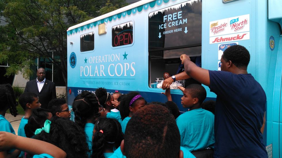 St. Louis Cops Try Out A New Policing Tool: Free Ice Cream
