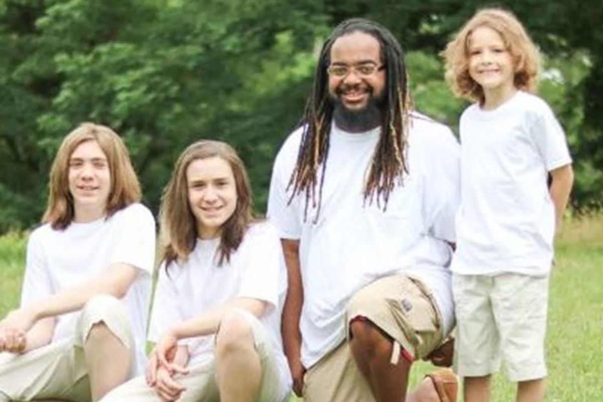 Raised in foster care, this single guy paid it forward by adopting three kids of his own.