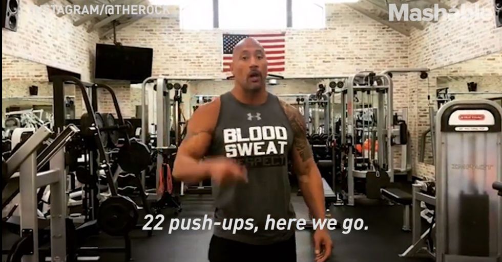 Why All These Celebrities Are Suddenly Doing 22 Push Ups