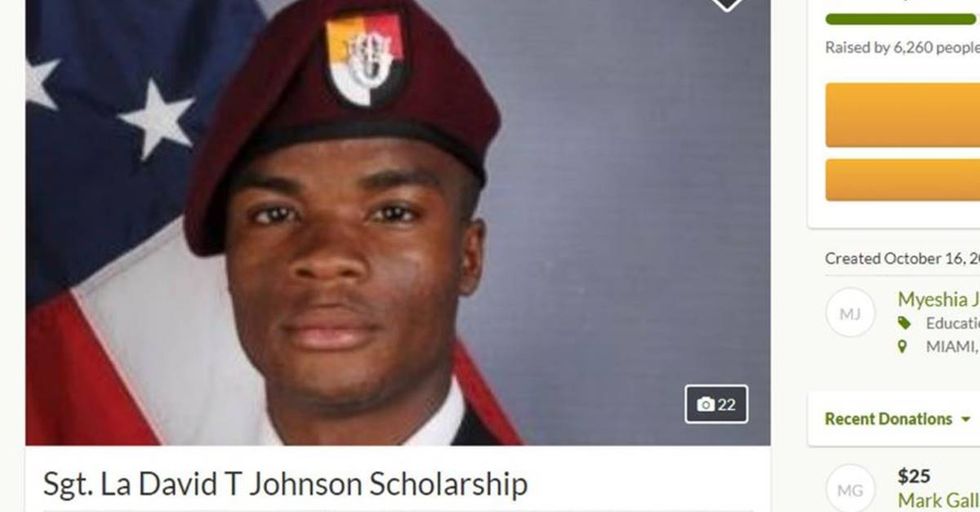 After Trump Disrespected A Fallen Soldier, A GoFundMe Page Raised Over $400K For The Soldier’s Children