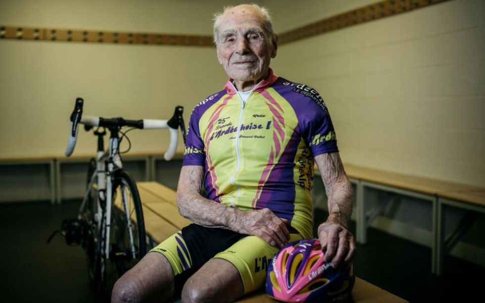 105-Year-Old Cyclist Robert Marchand Is The World’s Fastest Centenarian