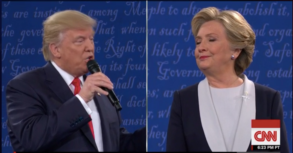 This Is How Donald Trump Responded In The Debate About His Treatment Of Women