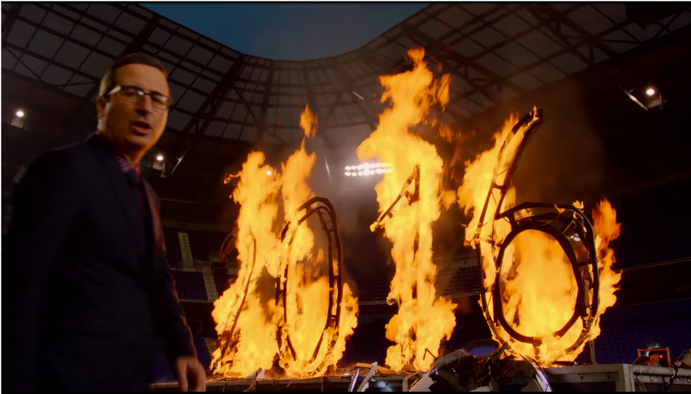 John Oliver Blows Up 2016 In Final Blistering Episode