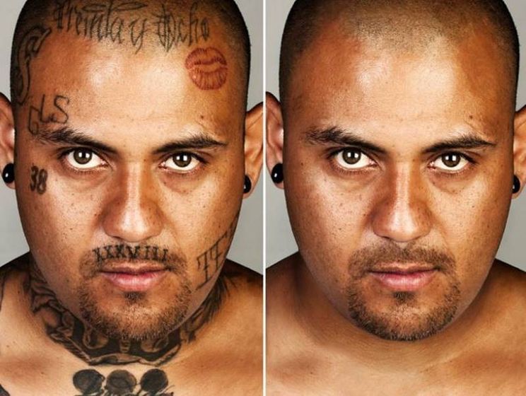 gang members with tattoos