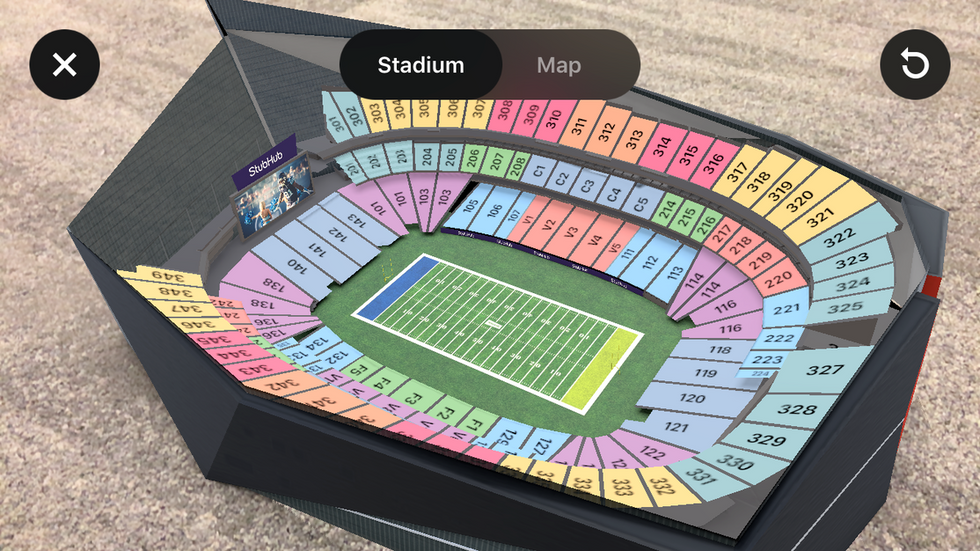 Thanks To AR Technology, Super Bowl Fans Can View Their Seats Before Buying