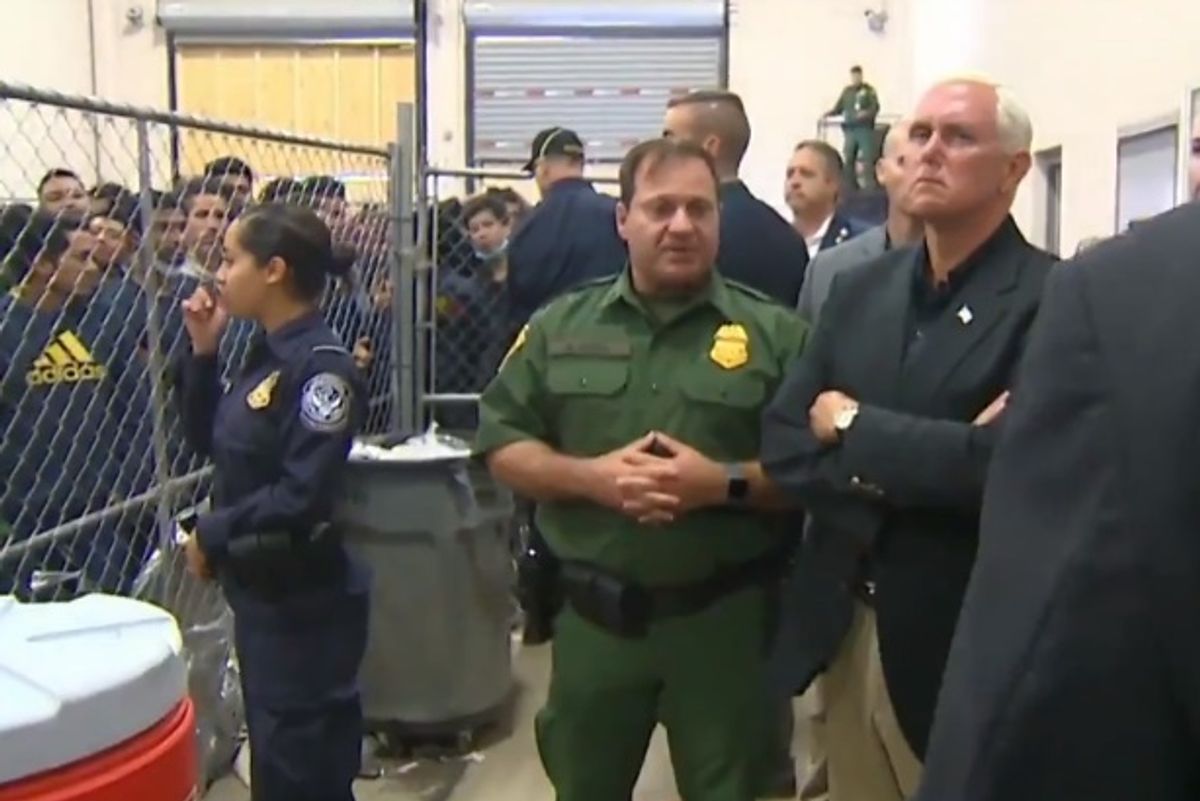 Mike Pence: The Border IS FINE, Also DEMOCRATS' FAULT