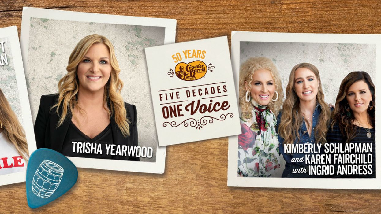 Cracker Barrel album with legends like Loretta Lynn, Trisha Yearwood celebrates women in music