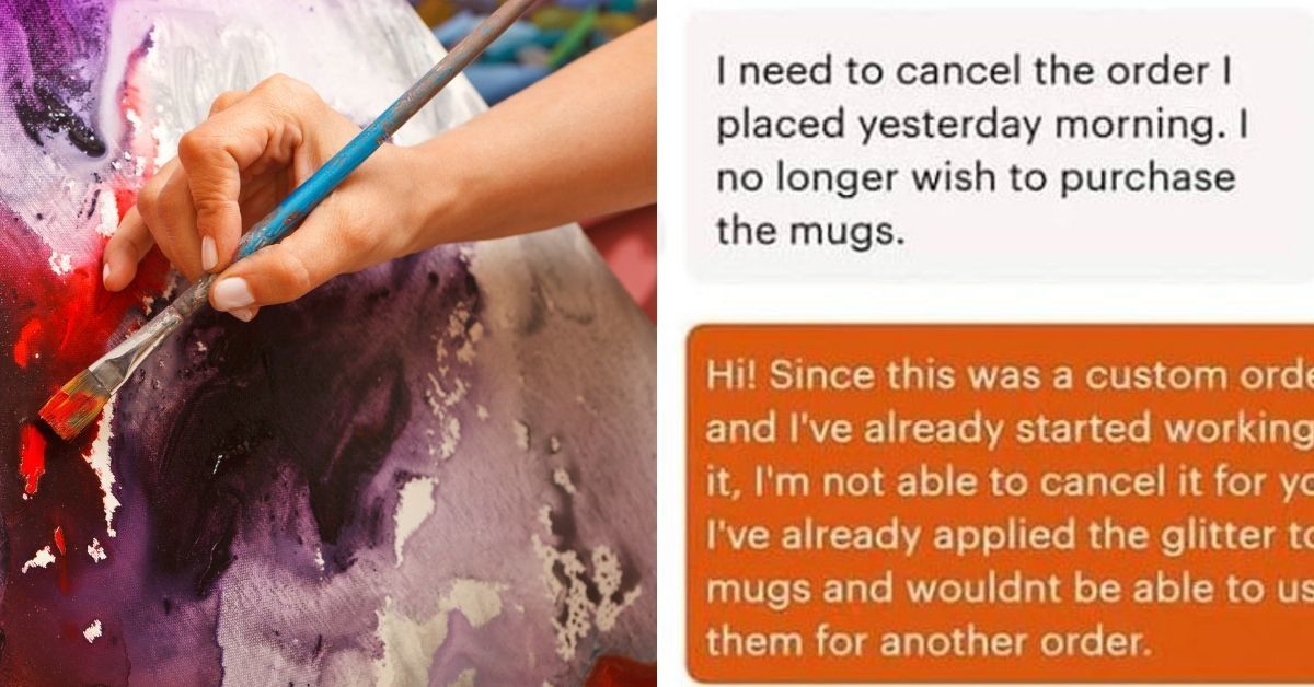 Woman Has Infuriating Reaction To Finding Out Artist Has Autism After Ordering Custom Mugs