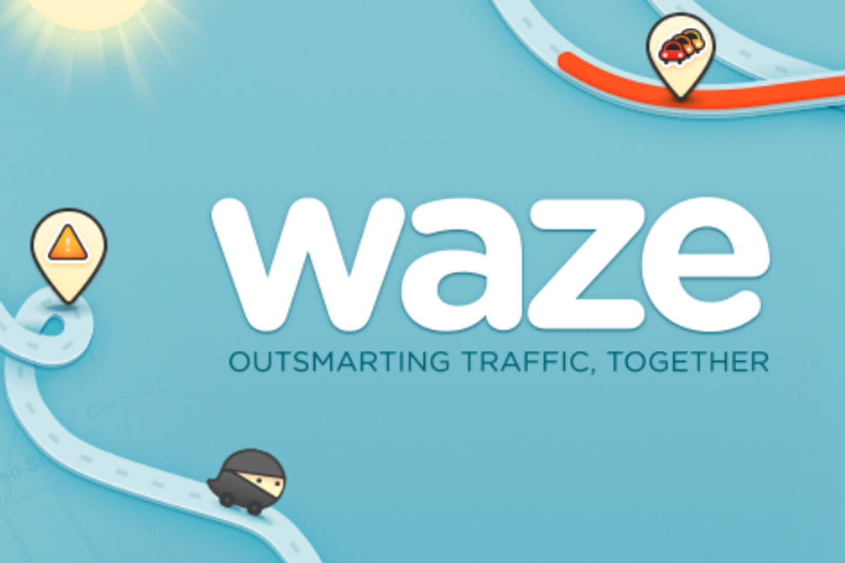 Waze corporate logo