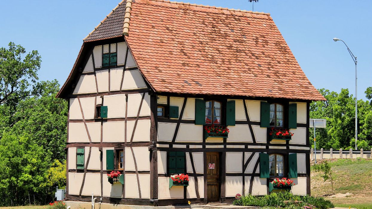 How an authentic medieval French home built with wooden pegs ended up in Texas