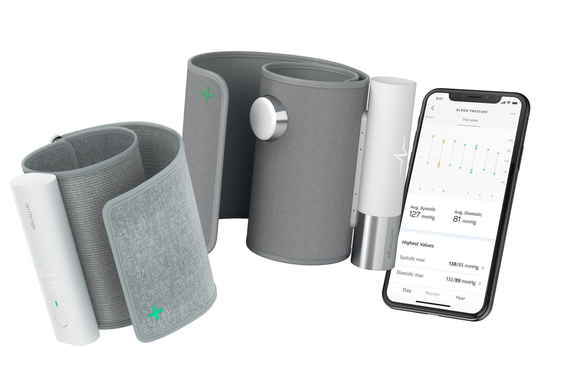 withings wireless blood pressure monitor for apple and android