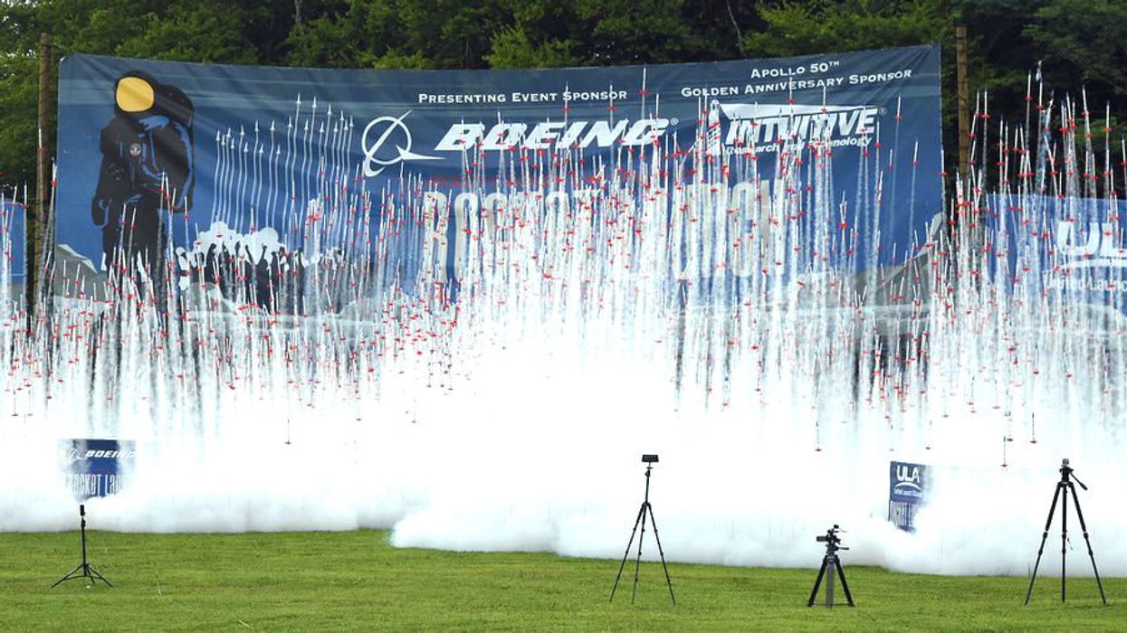 Space Center launches record number of model rockets in honor of Apollo 11 anniversary