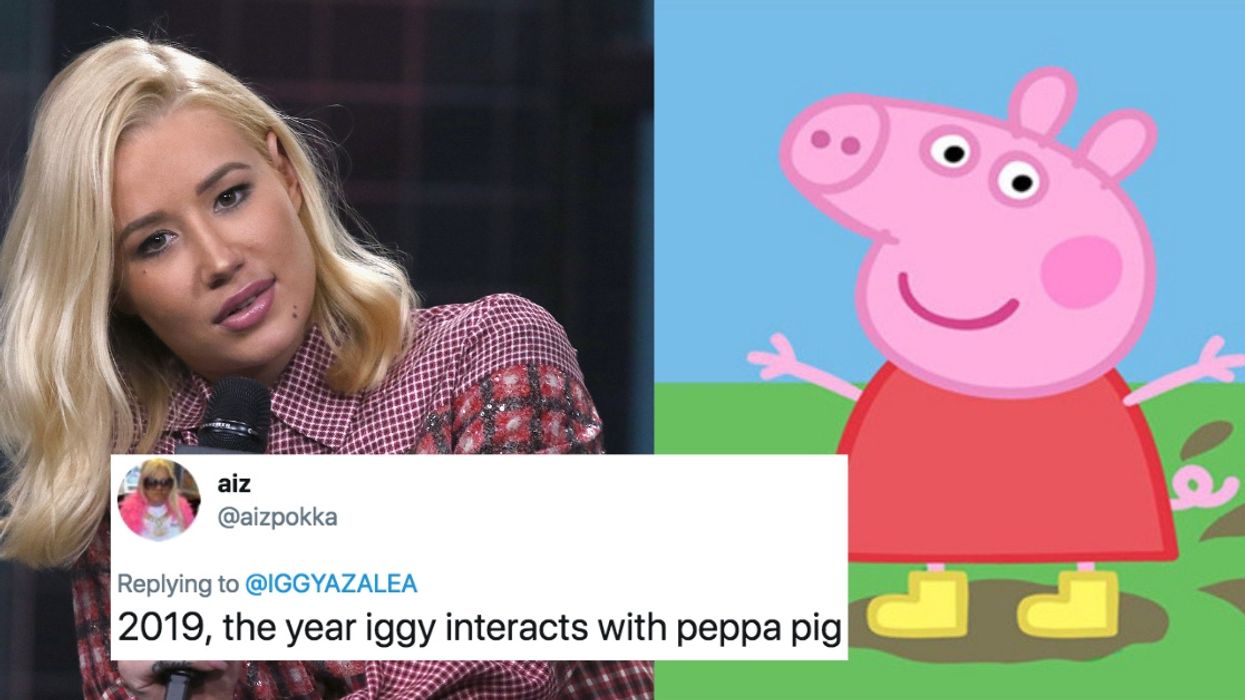 This Bizarrely Competitive Twitter Exchange Between Iggy Azalea And Peppa Pig Escalated Alarmingly Fast