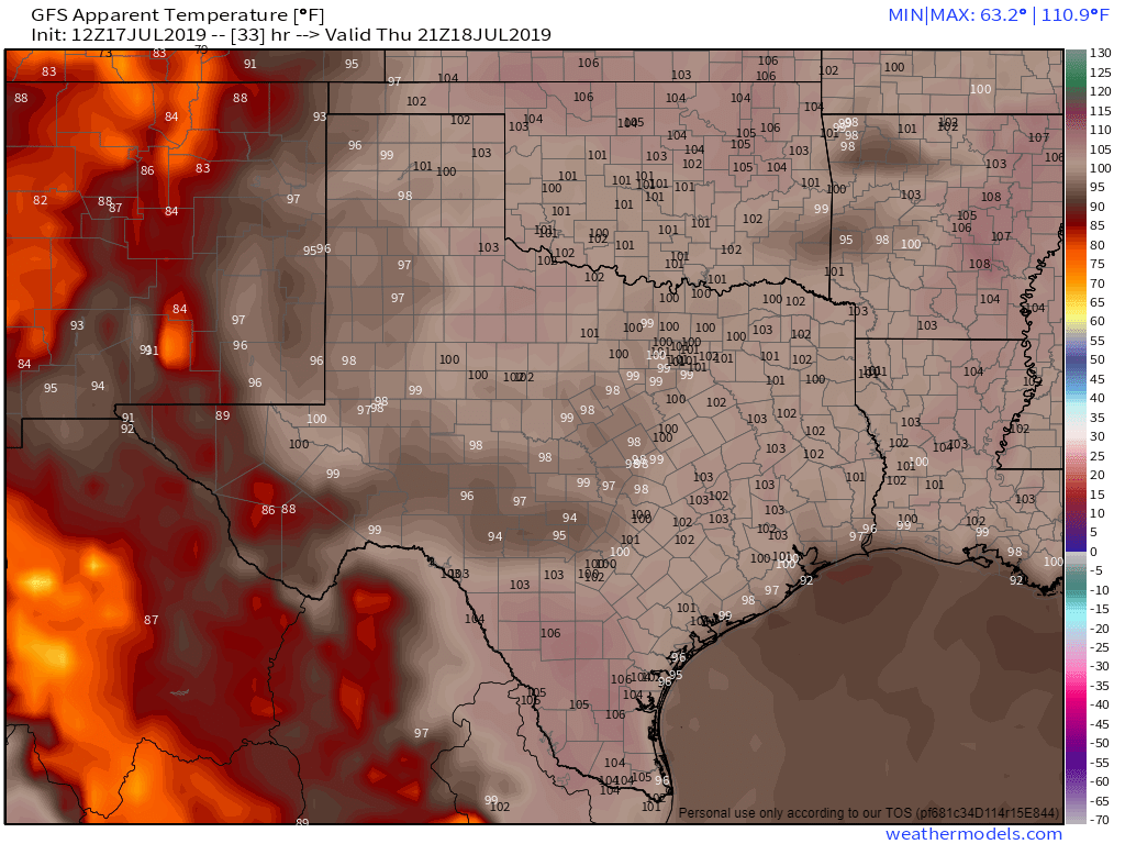 Houston goes into vintage summer mode, but there is hope for next week
