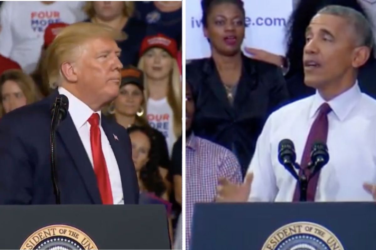 How Trump and Obama handled MAGA chants shows how much American politics has changed in just three years.