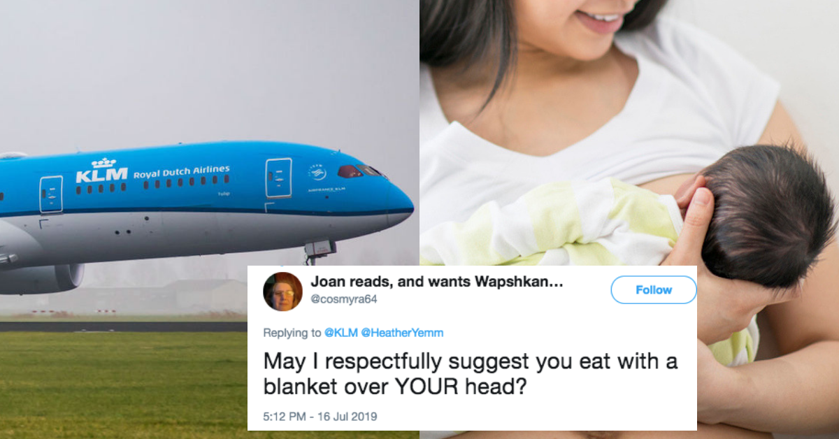 Airline KLM Faces Backlash After Telling Breastfeeding Mothers To Cover Up