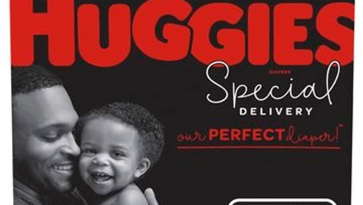 Huggies puts dads on diaper boxes for the first time ever