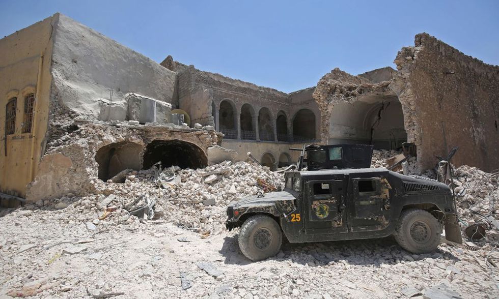 Mosul Iraq mosche Al Nuri