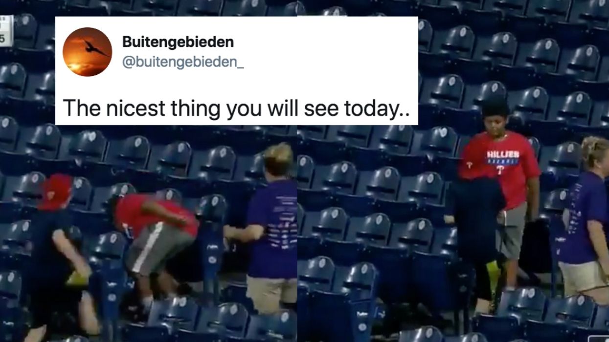 This Sweet Interaction Between Two Boys Going After The Same Foul Ball Will Restore Your Faith In Humanity