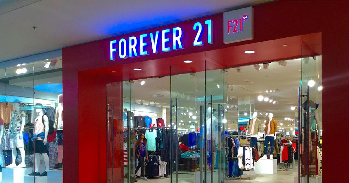 Forever 21 plus size store clearance near me