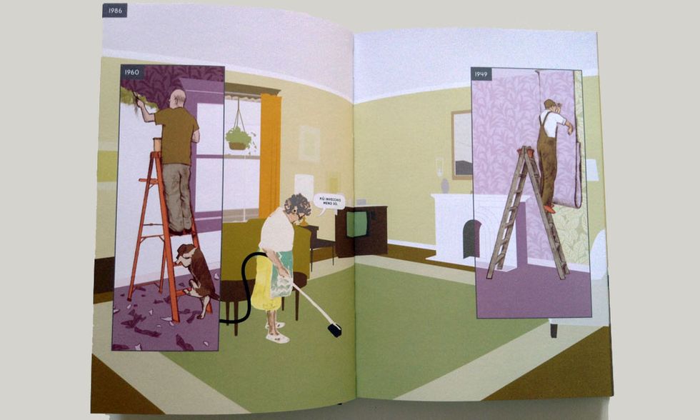"Qui" di Richard McGuire