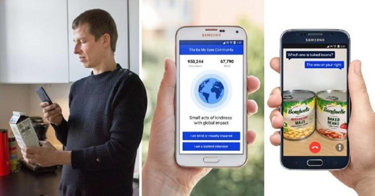 People are sharing their heartwarming experiences with an app that lets you ‘see’ for blind people