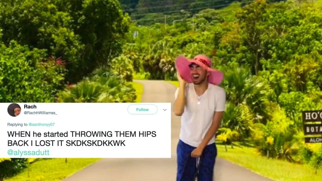Guy Can't Afford A Real Trip To Hawaii, So He Creates A Hilarious Green Screen Video Instead
