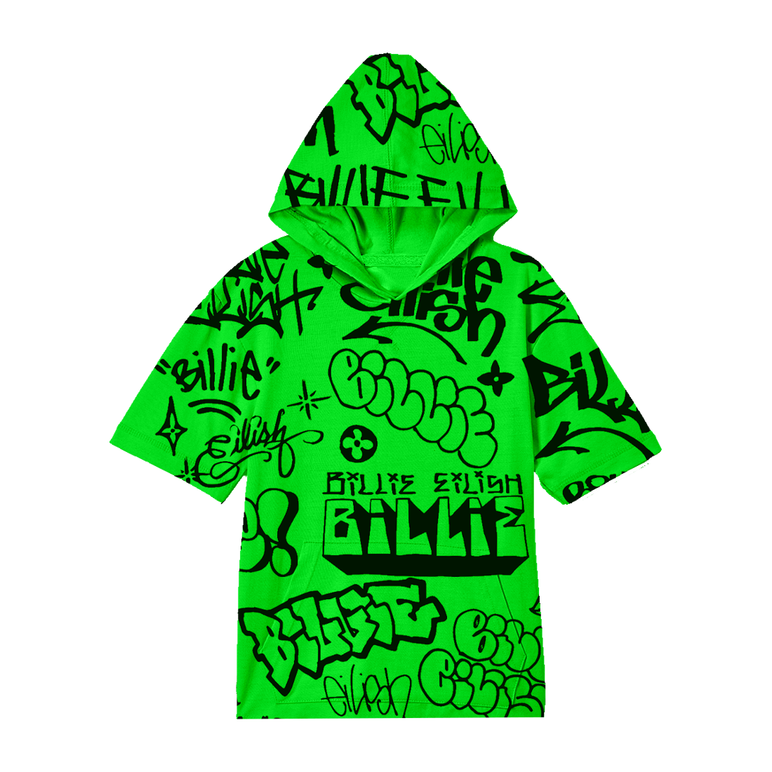 sudadera billie eilish verde