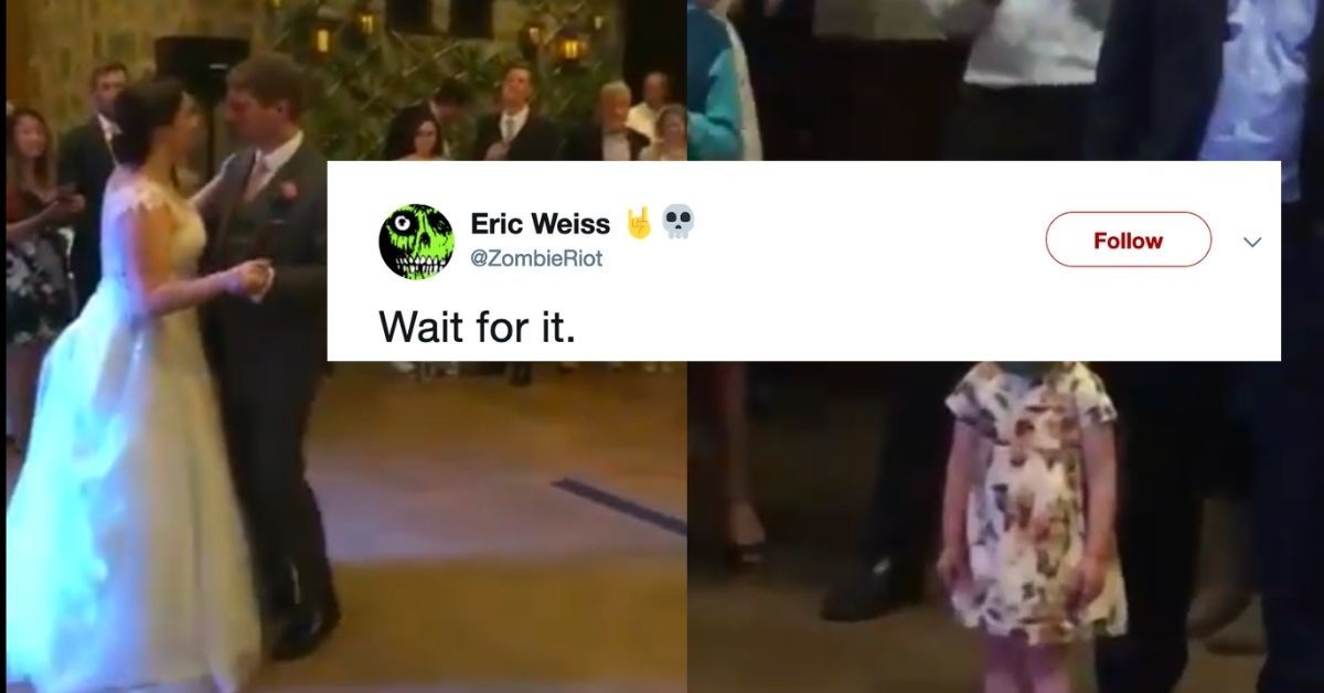 This Video Of A Bride And Groom's First Dance Has A Twist Ending That Has Twitter LOLing
