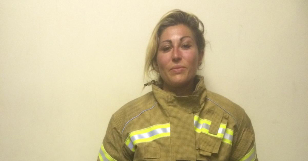 Woman Mortified By A Vacation Picture Becomes Firefighter After Losing Nearly 170 Pounds