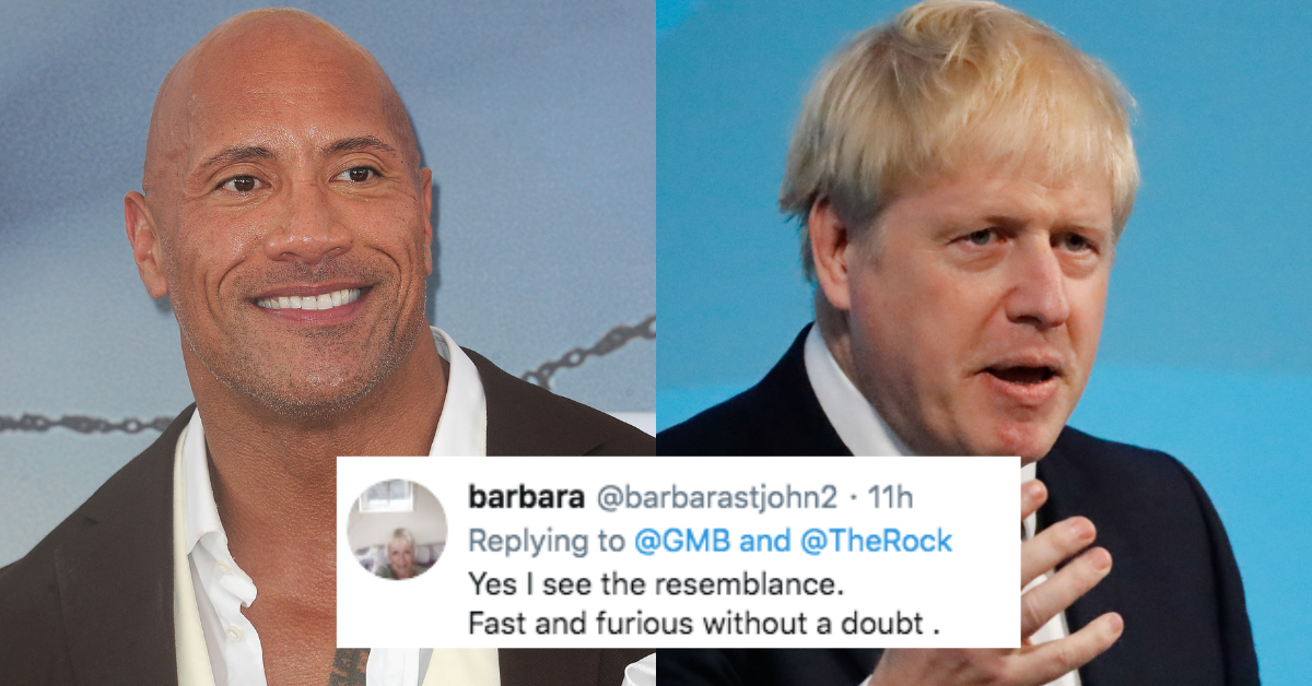 Dwayne Johnson Quickly Walks Back Joke About Boris Johnson Being His Cousin After It Backfires