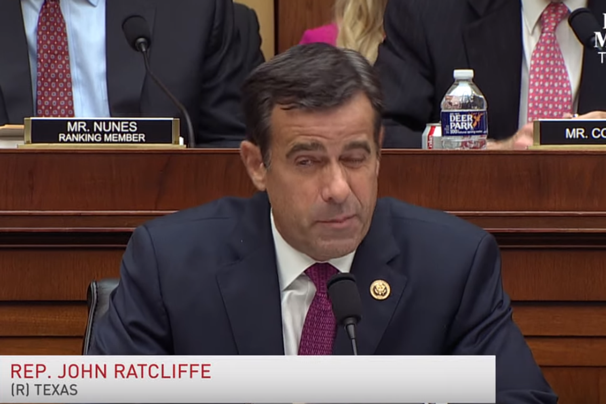 Trump Intel Pick Ratcliffe Probably Just Following QAnon Twitter Because He's JFK Jr